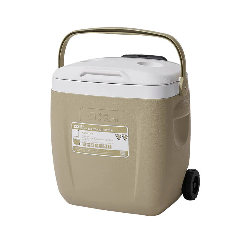 Mobi Garden Arctic Ice 26L Cooler Box - Khaki