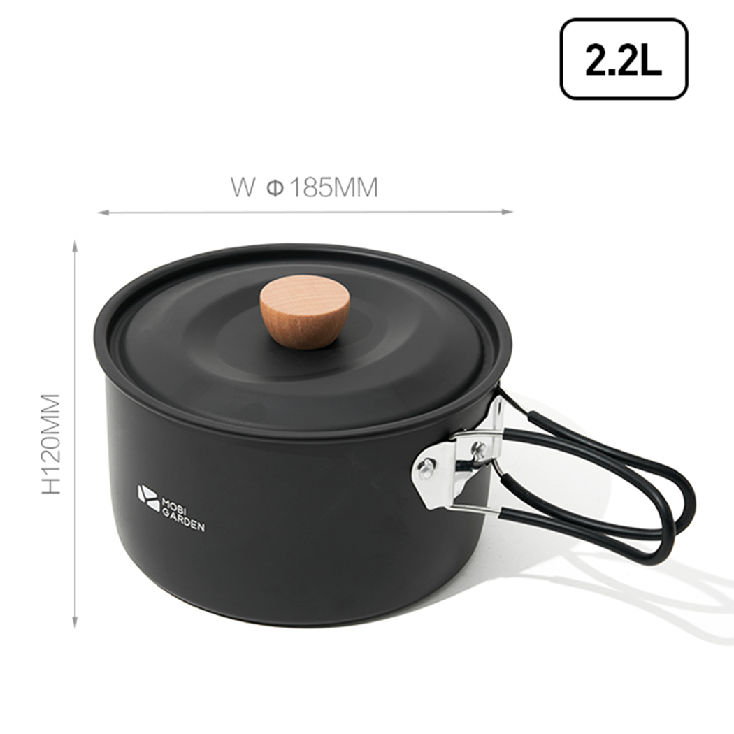 Mobi Garden Ji Yan 2.2L Pot - Black