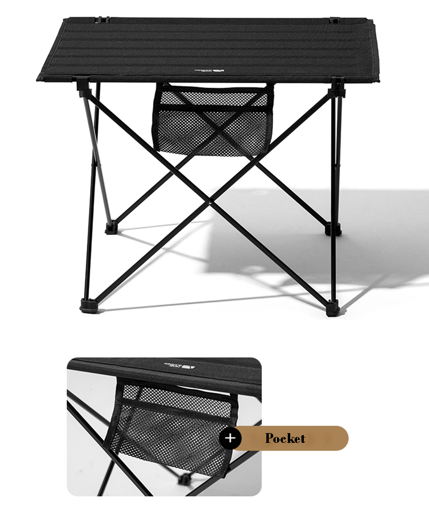 Mobi Garden Shan Qiu Folding Table - Black