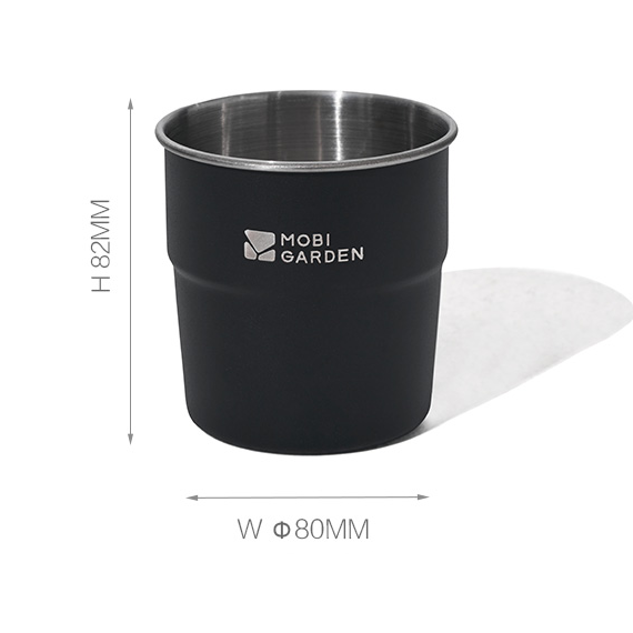 Mobi Garden Shuo Yan Stainless Steel Water Cup C1 - Black