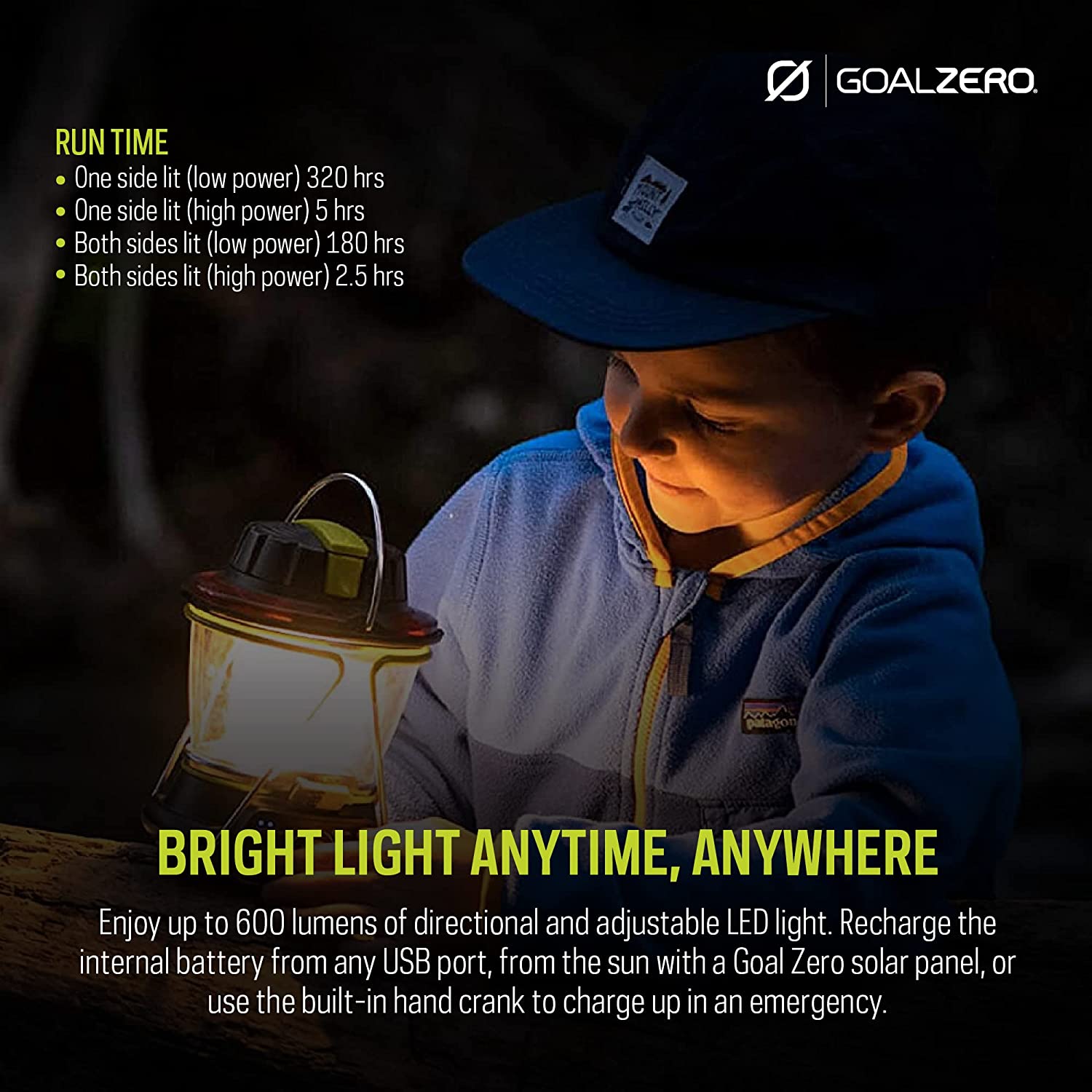 Goal Zero Lighthouse 600 Lantern & USB Power Hub