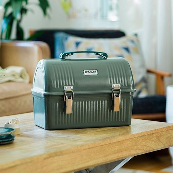 Stanley - Always timeless, durable and classic, our Lunch Box just got a  stylish Matte Black upgrade. Why our 10 qt Classic Lunch Box is a favorite:  💪 Rugged and carries all