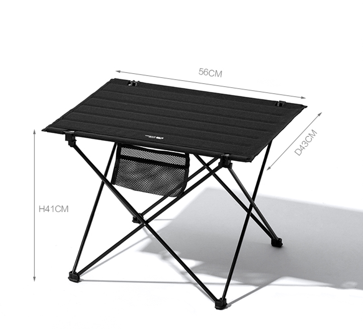 Mobi Garden Shan Qiu Folding Table - Black