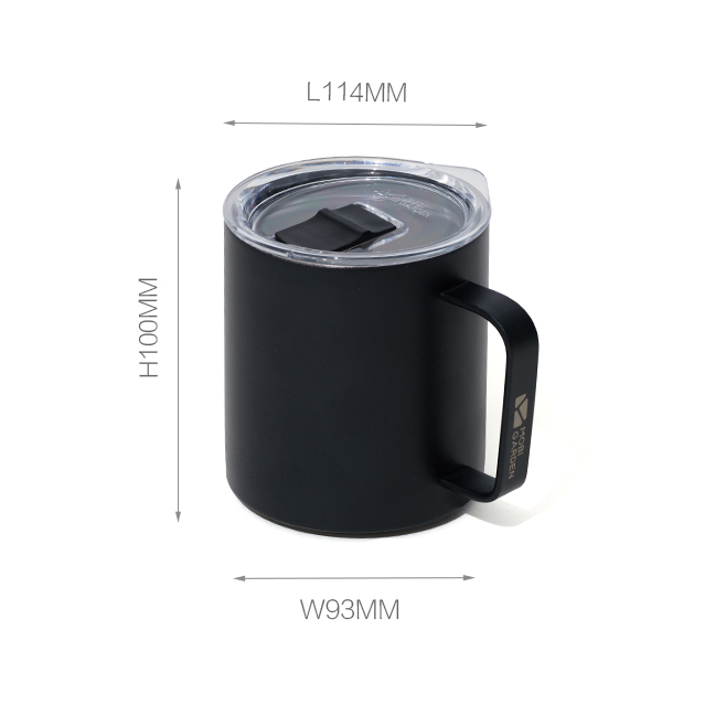 Mobi Garden Insulation Mug 350ML - Black