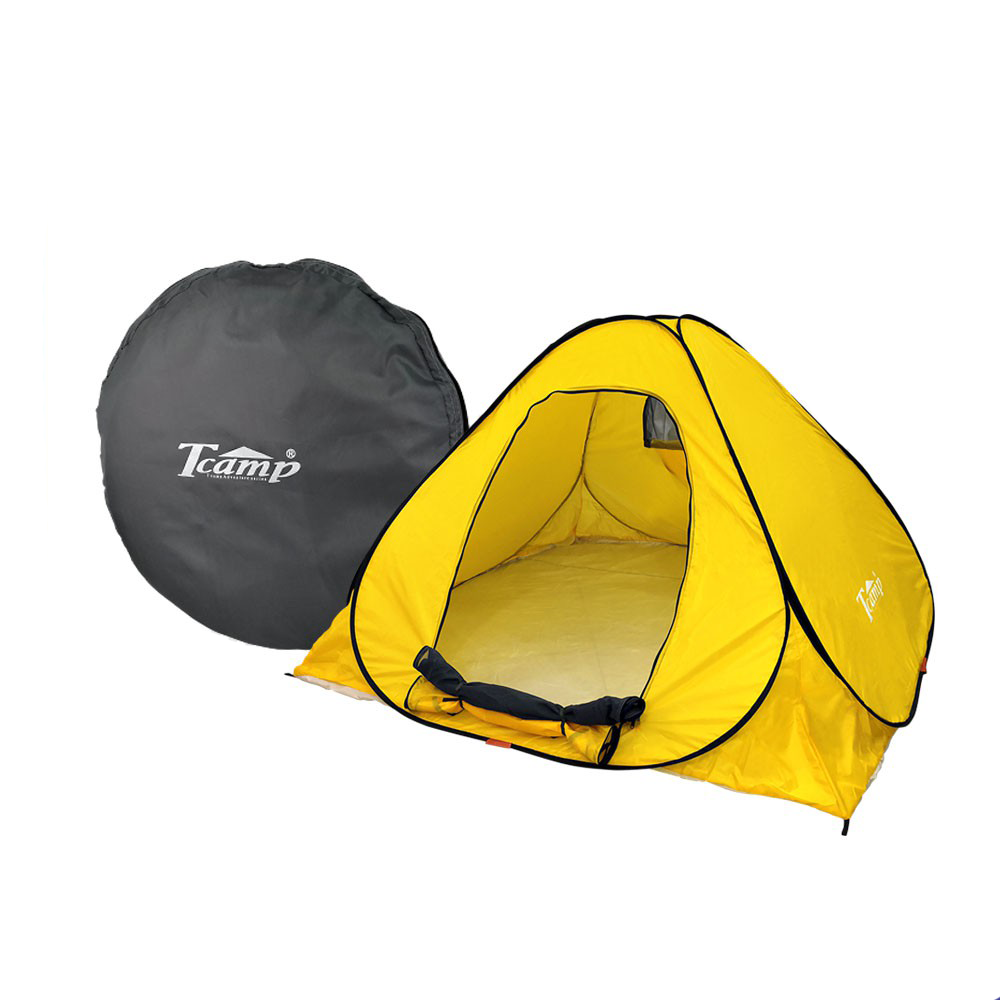Tent - Tcamp Auto Tent 3-4ppl - Yellow