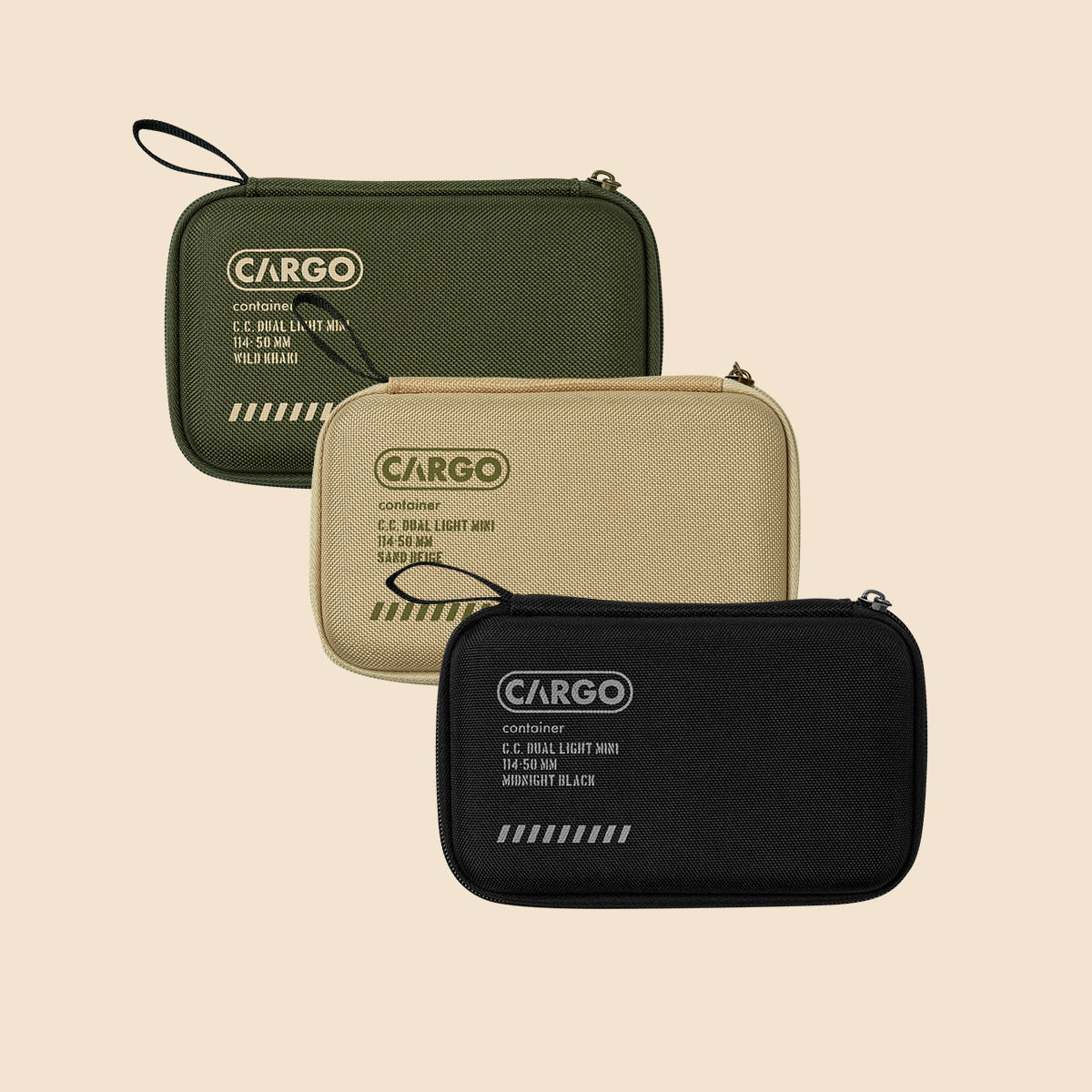 Cargo Container Dual Light Mini - Khaki