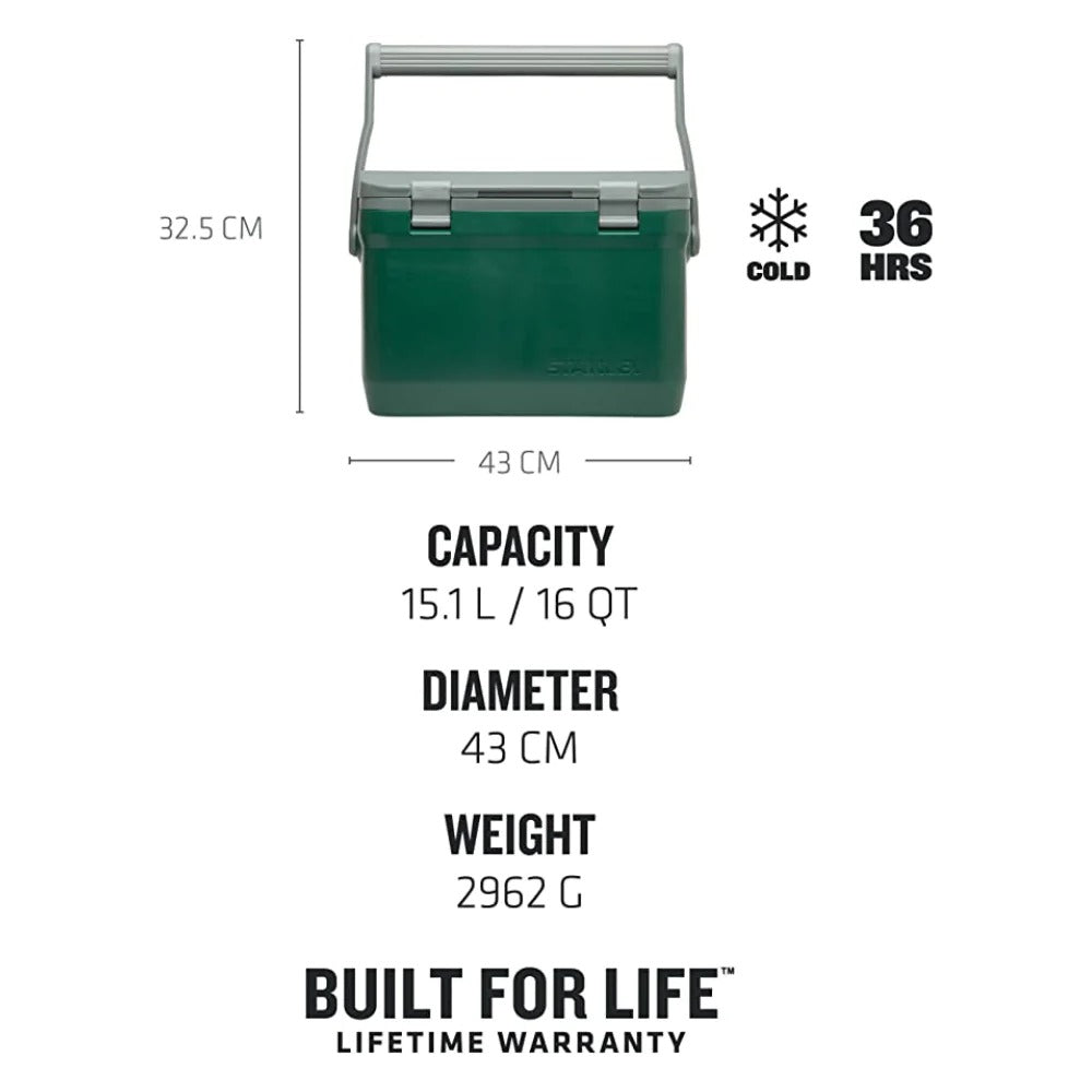 Stanley Adventure Cooler Box 16Qt - Green