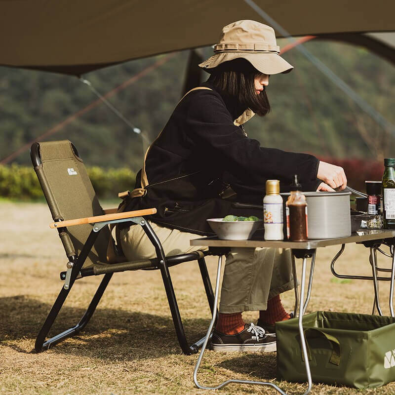 Mobi Garden Yun Mu Single Chairs - Olive Green