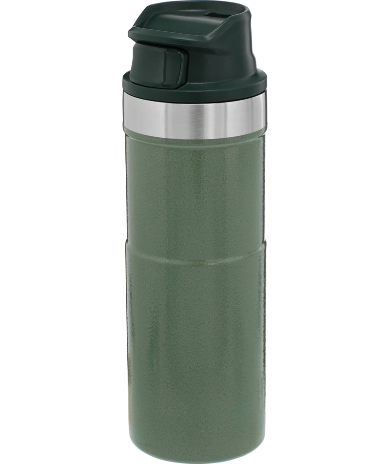 Stanley Classic Trigger-Action Travel Mug 16oz - Hammertone Green