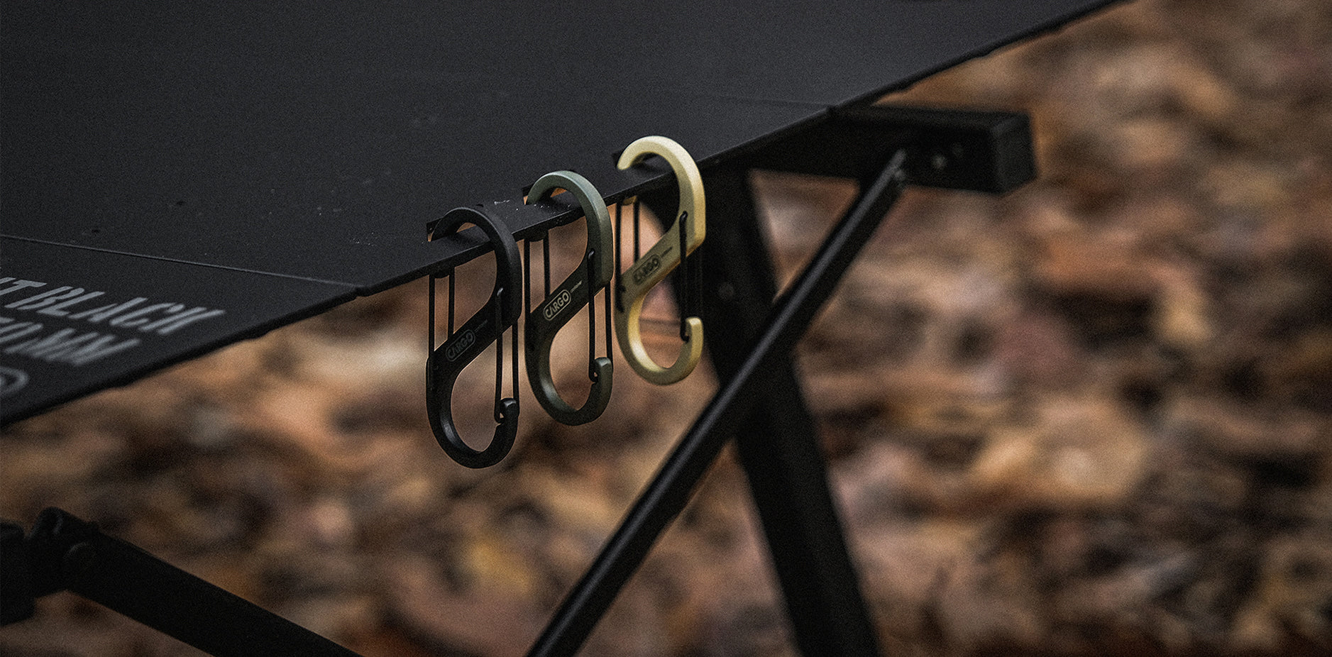 Cargo Container Hard Karabiner L - Khaki