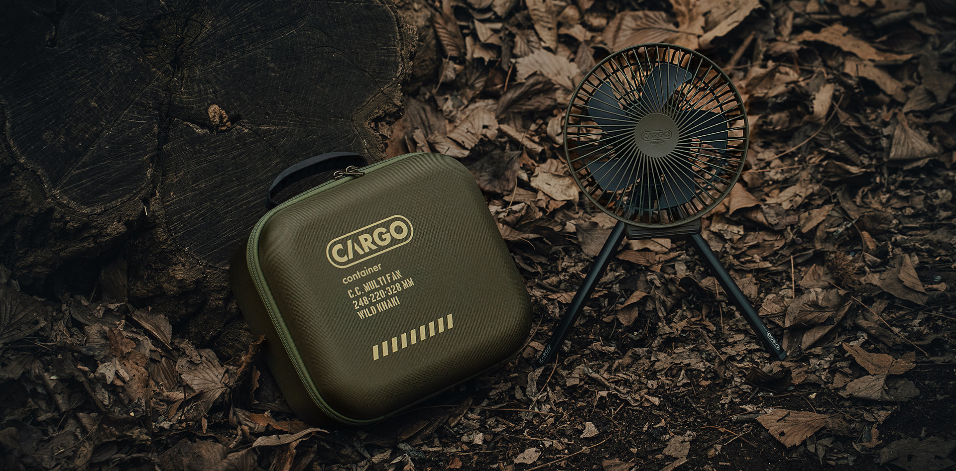 Cargo Container Multi Fan - Khaki