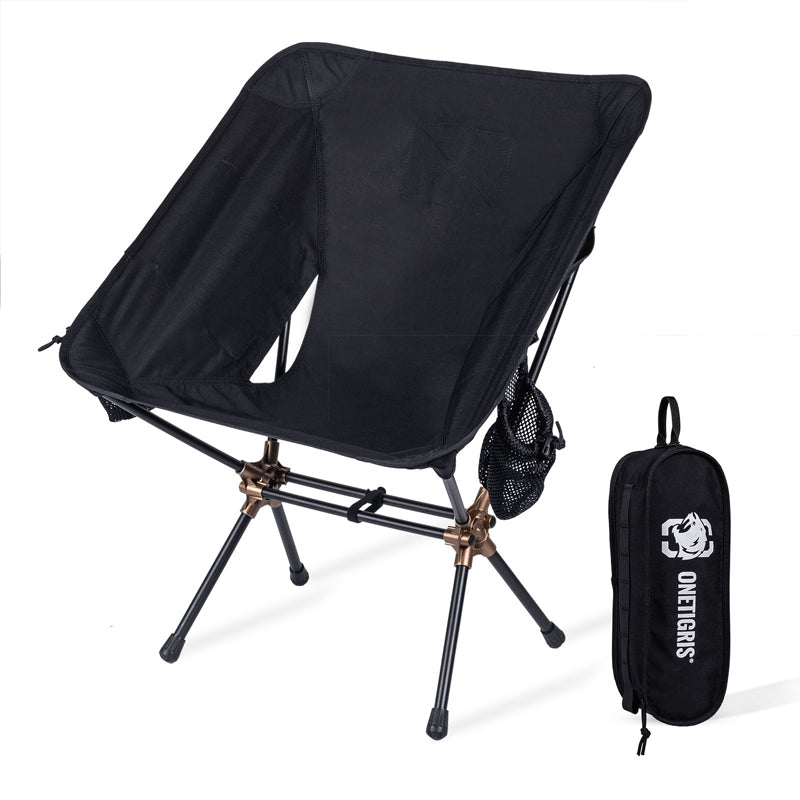 OneTigris Customized Foldable Chair 04 - Black