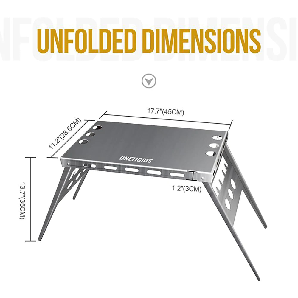 OneTigris Portable Camping Table