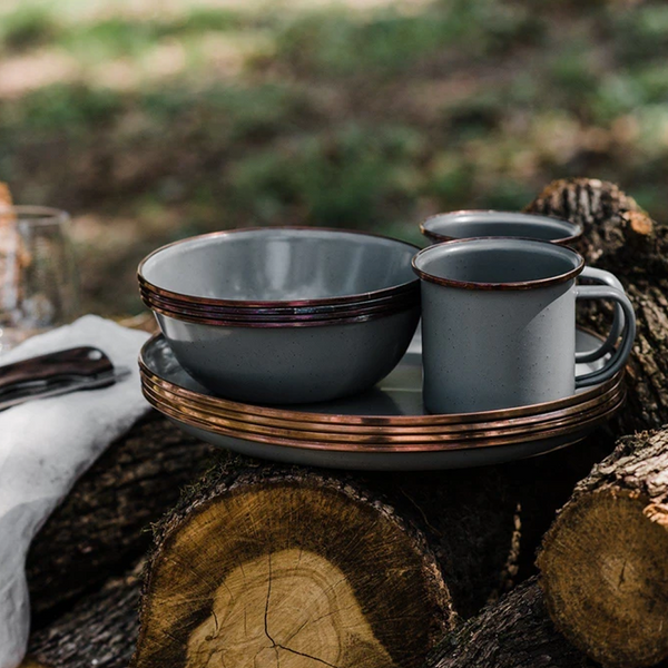 Barebones Enamel Bowl - Set of 2