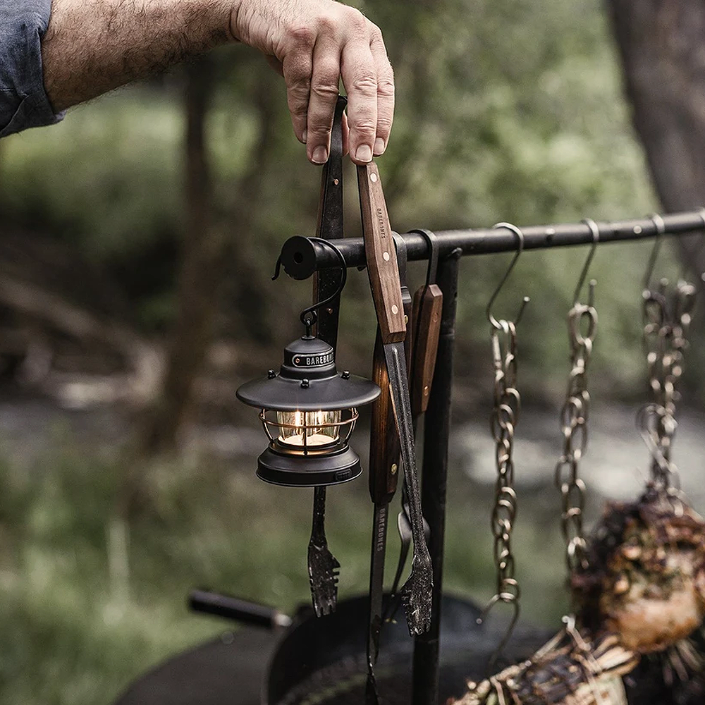 Barebones Edison Mini Lantern - Slate Gray