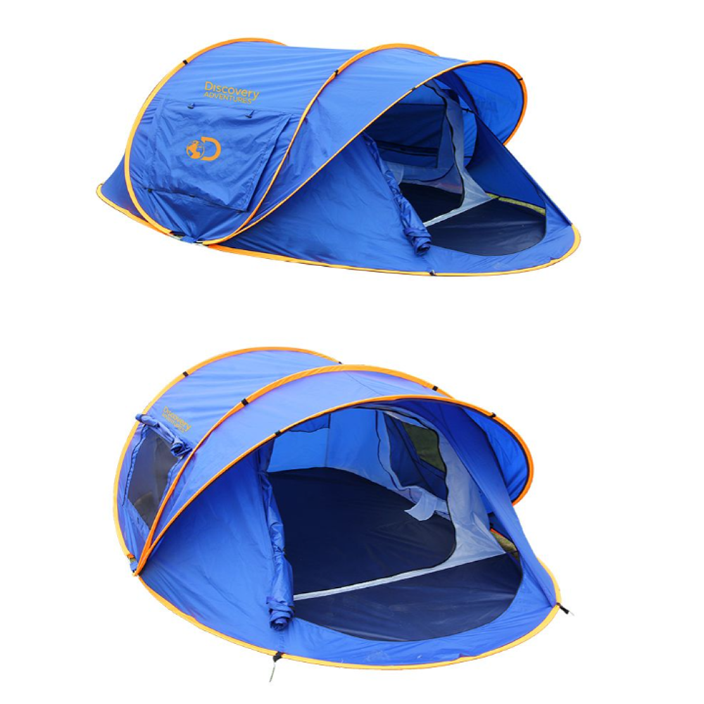 Discovery Adventures Automatic Pop Up Tent (Exterior and Interior)