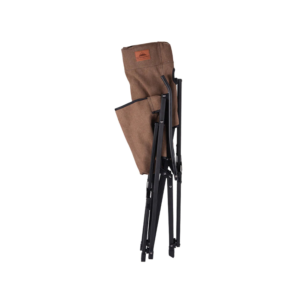 Campingmoon Foldable Camping Chair - Black