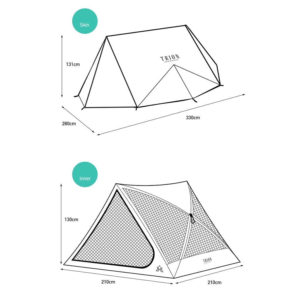 KZM Trion Tent