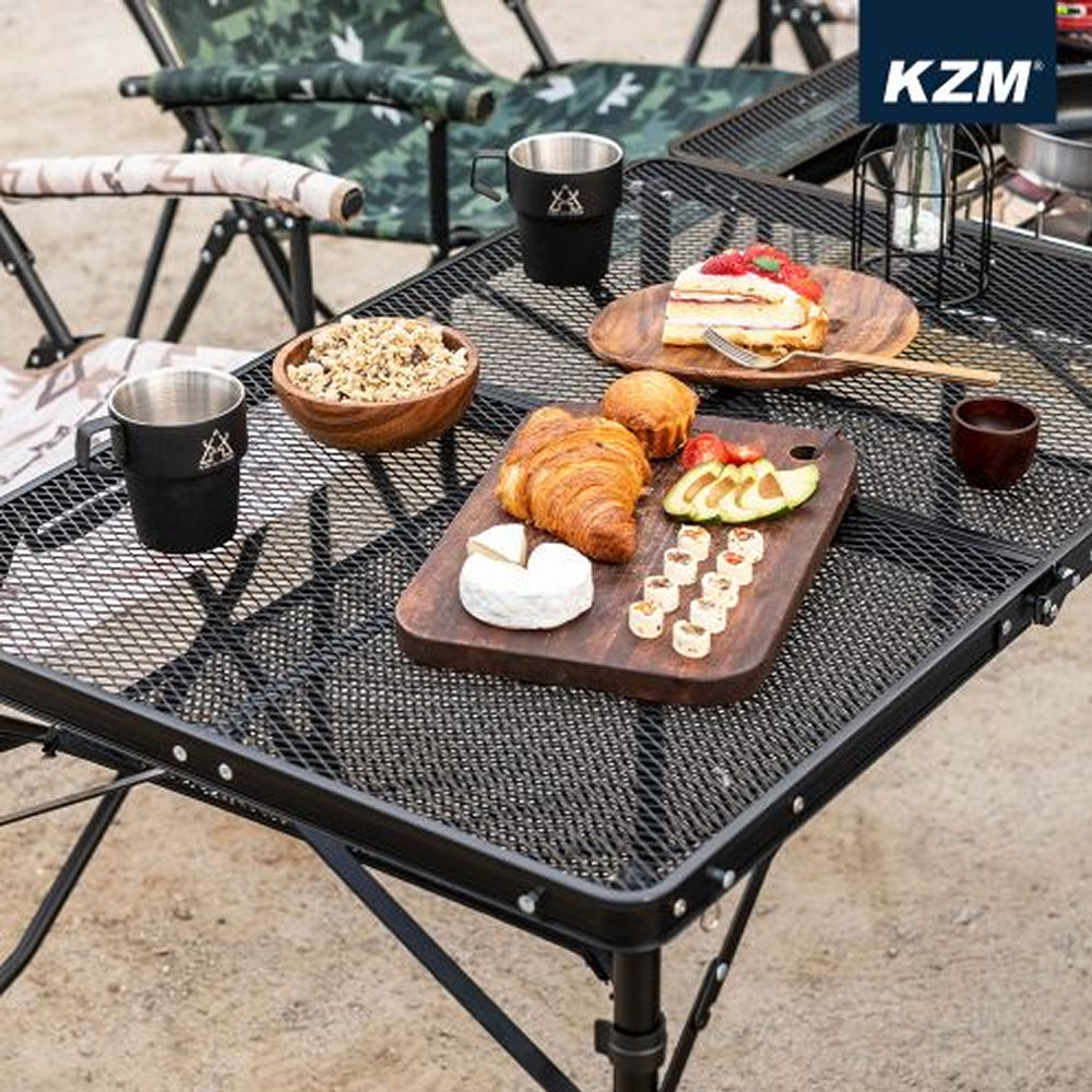 KZM Union Iron Mesh 2 Folding Table