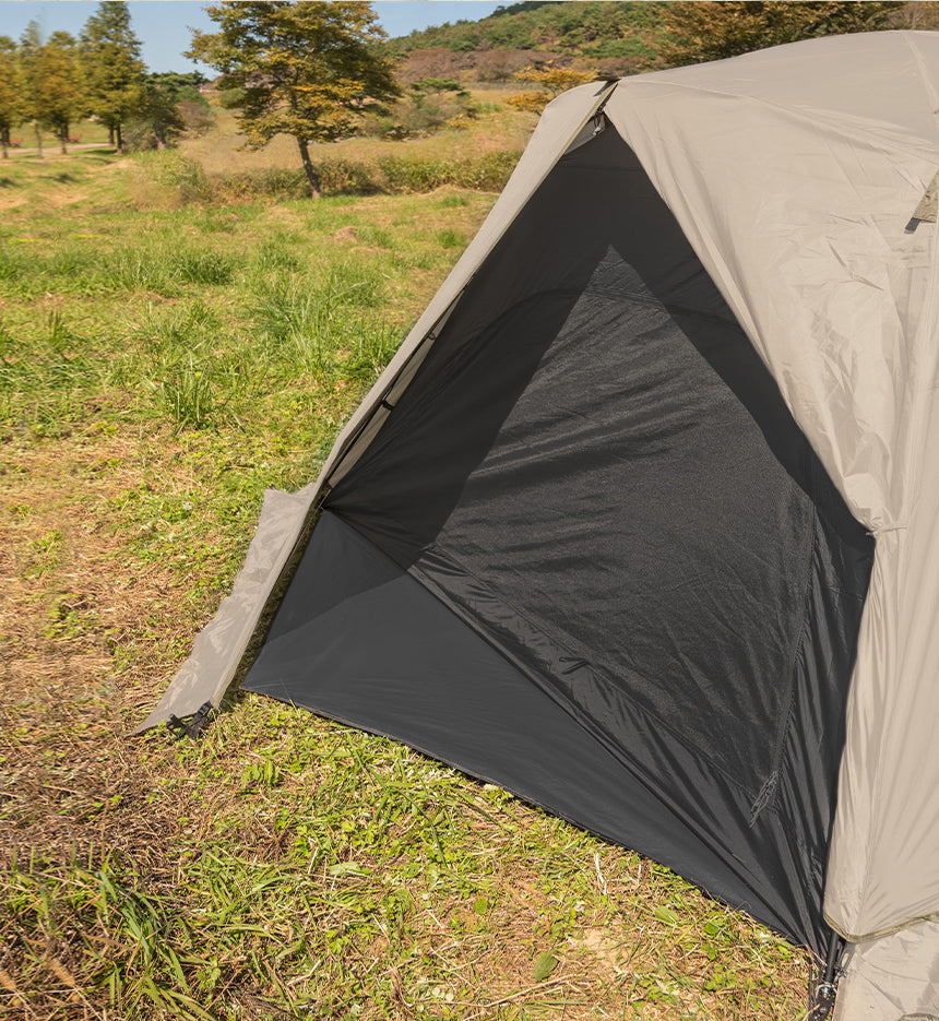 KZM Tier Dome GT Cream 3-4 person tent