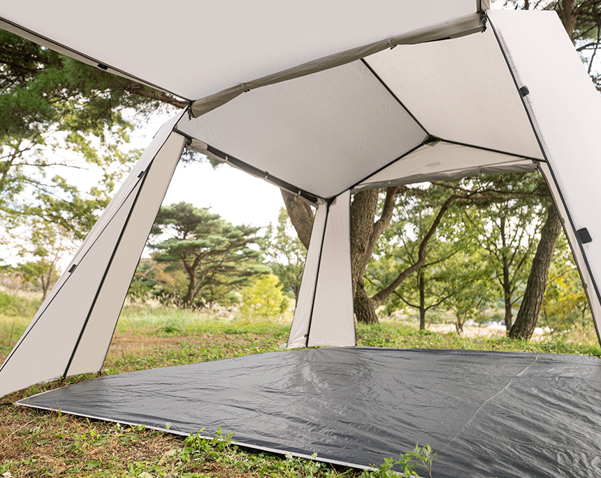 KZM Oscar House Cabin Tent Milky Way 3-4 person tent