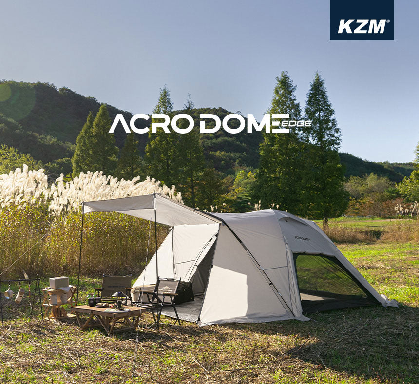 KZM Acro Dome Edge Beige 3-4 person tent