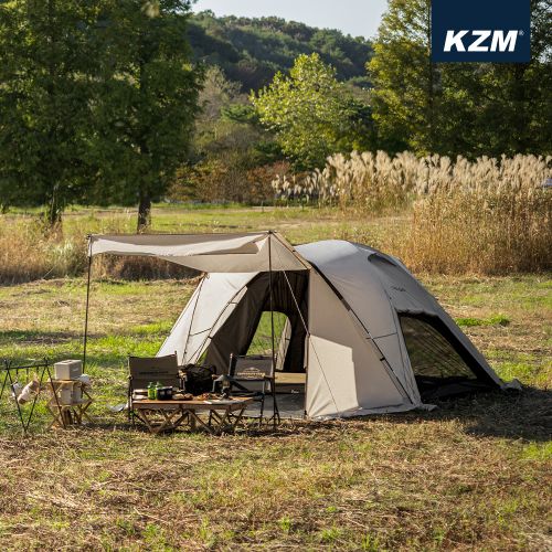 KZM Acro Dome Edge Beige 3-4 person tent