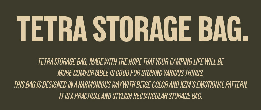 KZM Tetra Storage Bag