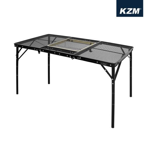 KZM Union Iron Mesh 3 Folding BBQ Table