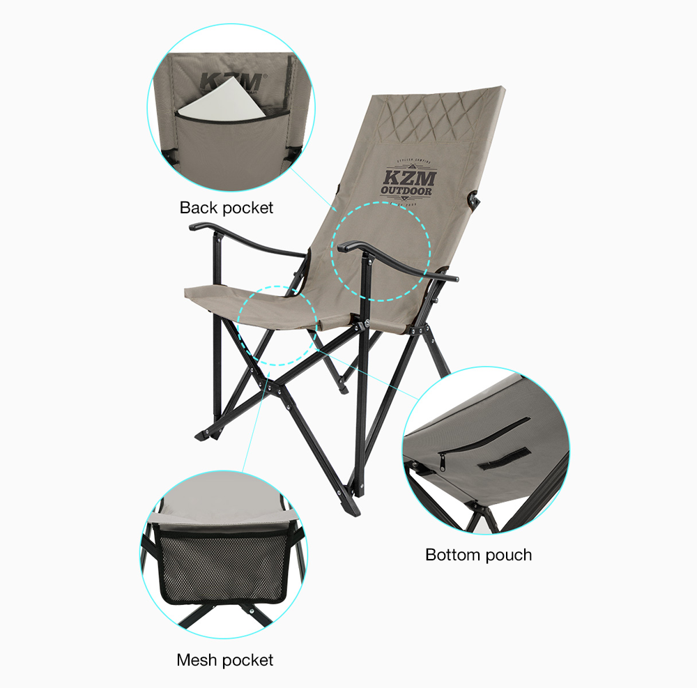 KZM Signature Relax Chair - Gray