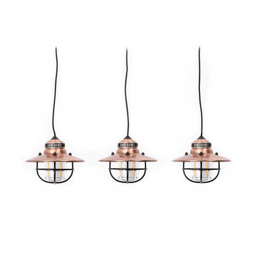 Barebones Edison String Lights Copper