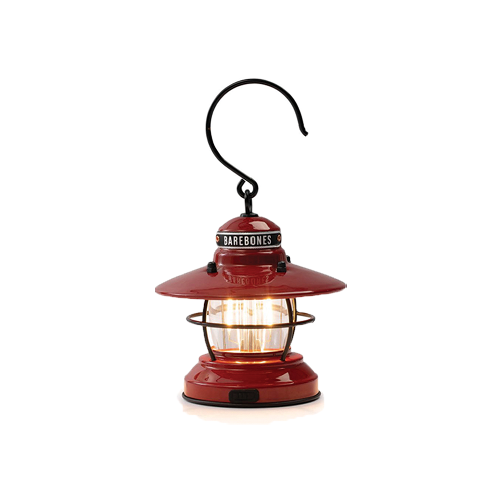 Barebones Edison Mini Lantern - Red