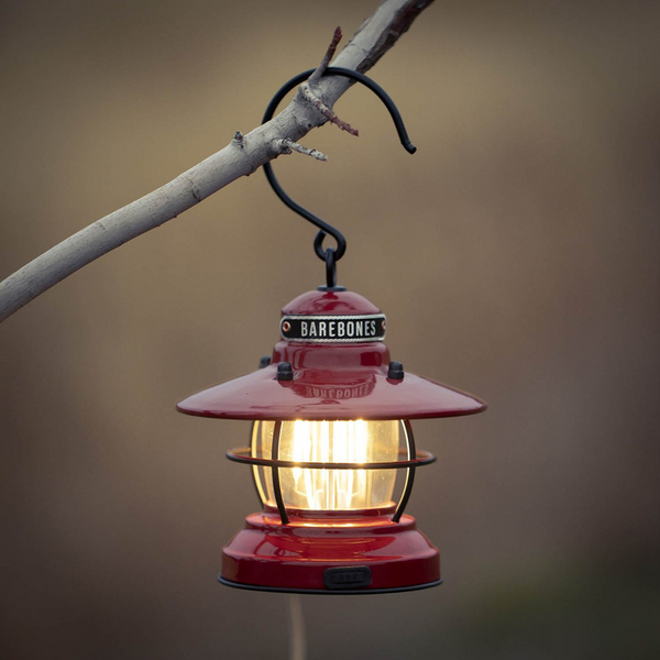 Barebones Edison Mini Lantern - Red