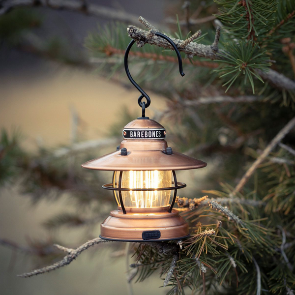 Barebones Edison Mini Lantern - Red