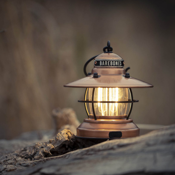 Barebones Edison Mini Lantern - Bronze