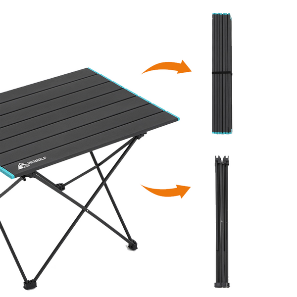 Hewolf Portable Folding Table (easily portable and foldable)