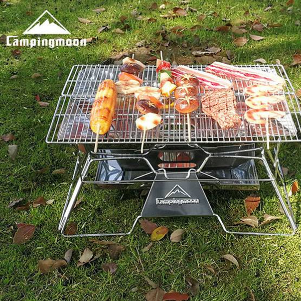 Campingmoon Portable Grill Bbq Pit Large