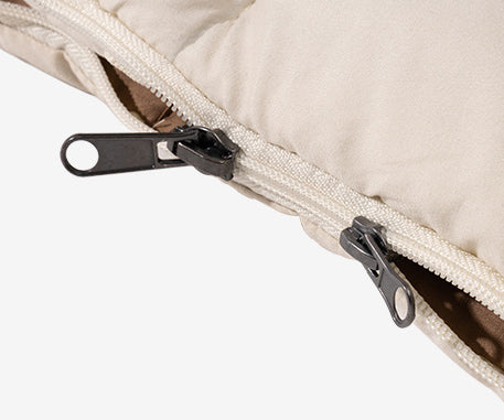 Mobi Garden Crescent Double Sleeping Bag - Ivory