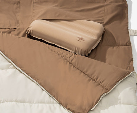 Mobi Garden Crescent Sleeping Bag 1.4 Single - Brown