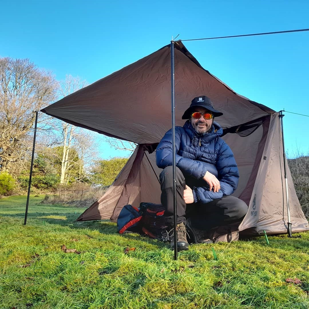 OneTigris Backwoods Bungalow Ultralight Bushcraft 1-2 person Shelter - OD Green