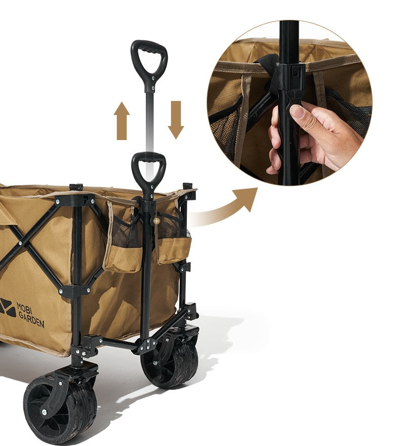 Mobi Garden Yun Ji Folding Cart S2 - Black