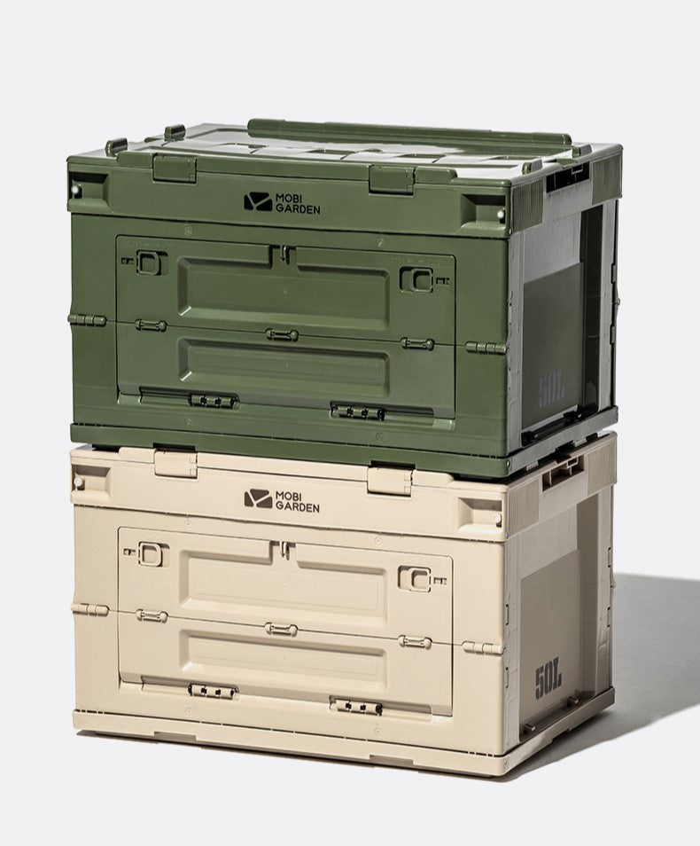 Mobi Garden Storage Box 50L - Olive Green