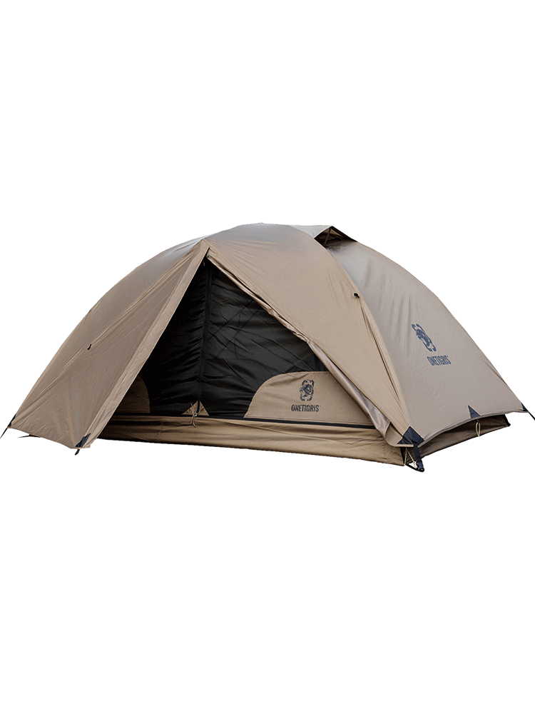 OneTigris Backwoods Bungalow Ultralight Bushcraft Shelter 2.0, Backpacking  Tent with Canopy 2 Person Waterproof Ripstop