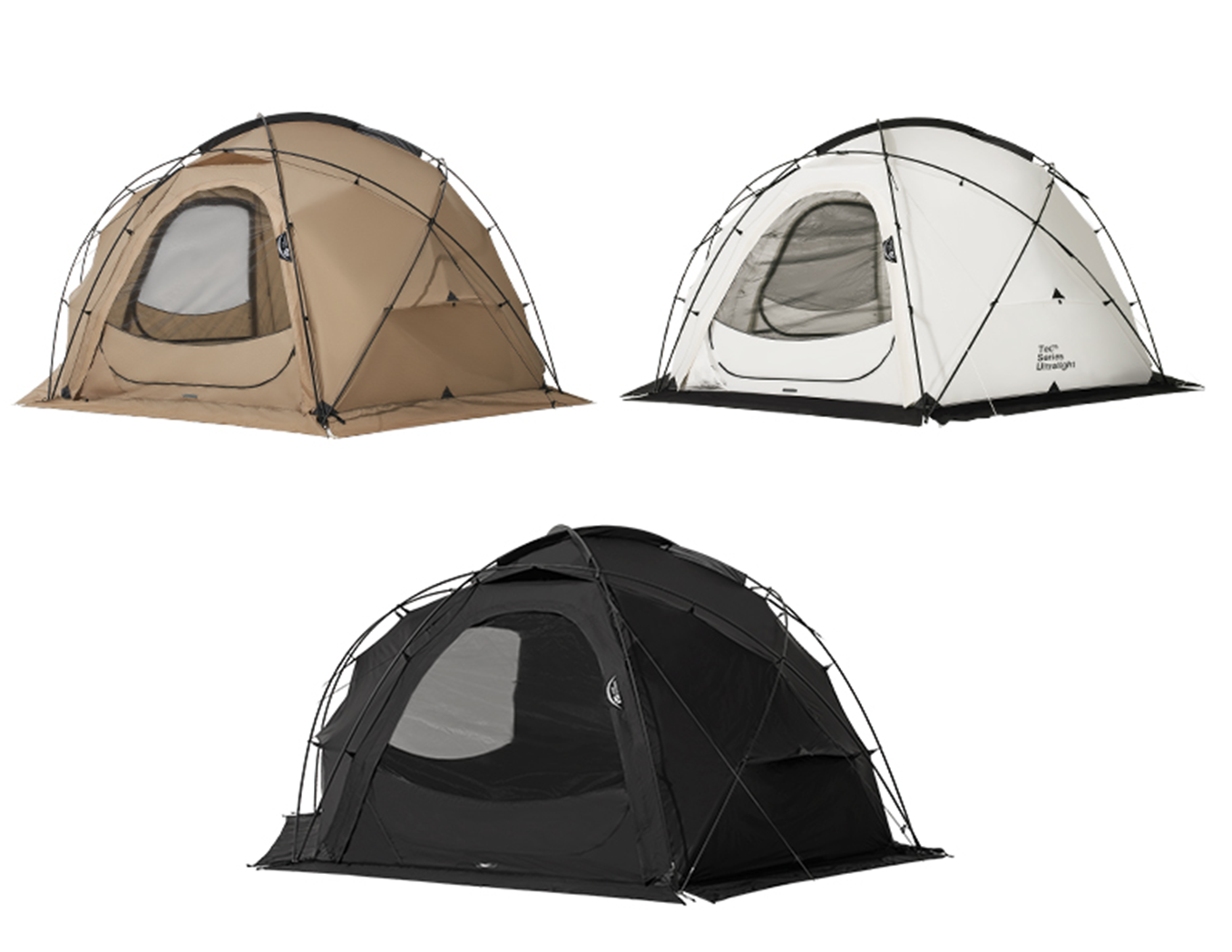 Mobi Garden Commander 185 3- 4 person - Khaki Mobi Garden Commander 185 3- 4 person - Khaki