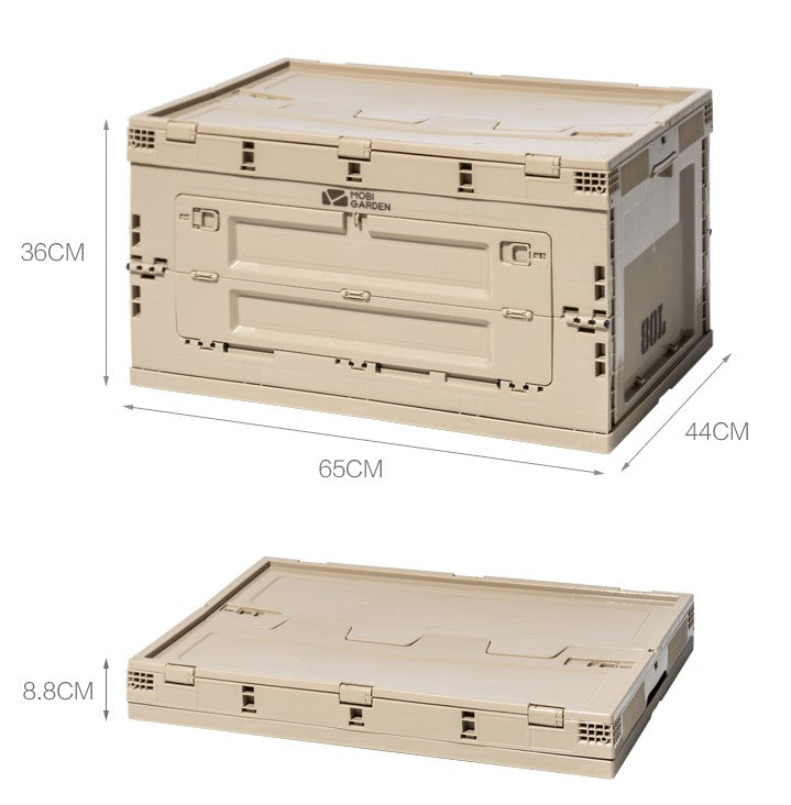 Mobi Garden Storage Box 80L - Tan