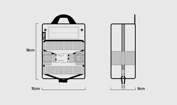 Etrol Beaver Survival Kit Single Pack - Grey