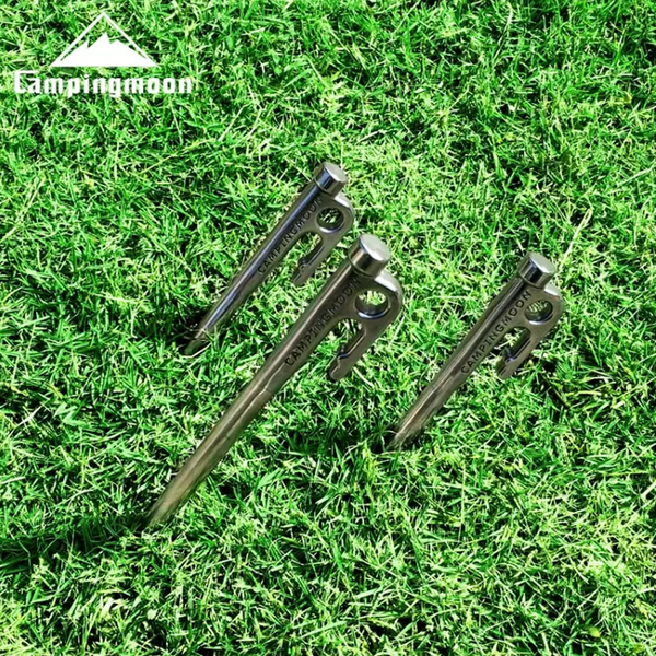 Campingmoon Tent Pegs Silver - 26CM