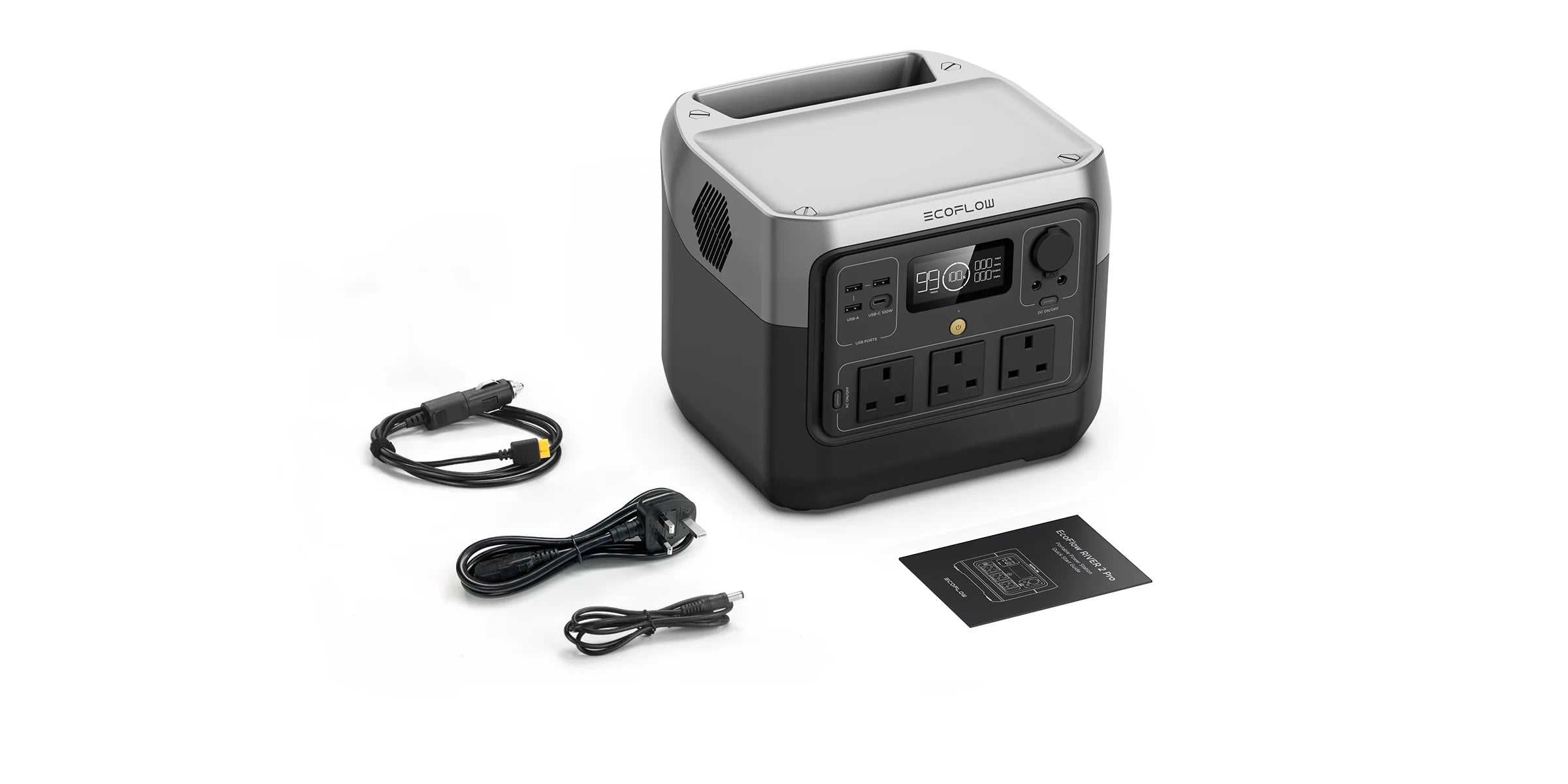 EcoFlow RIVER 2 Pro Portable Power Station 768Wh | 1600W