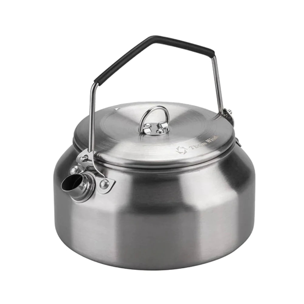 Thous Winds 1L Stainless Steel Kettle - Silver