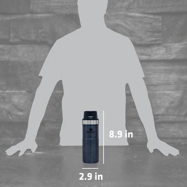 Stanley Classic Trigger-Action Travel Mug 16oz - Hammertone Green